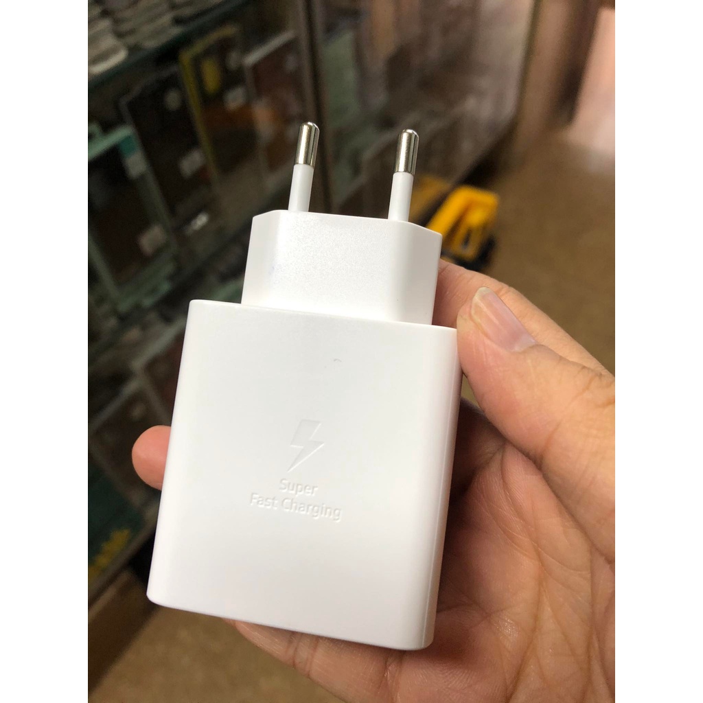 Cóc Củ Sạc Siêu Nhanh 65W Samsung Zin Hãng Cho Các Đời Máy Mới Nhất Của Samsung Giá Tốt Có Bảo Hành