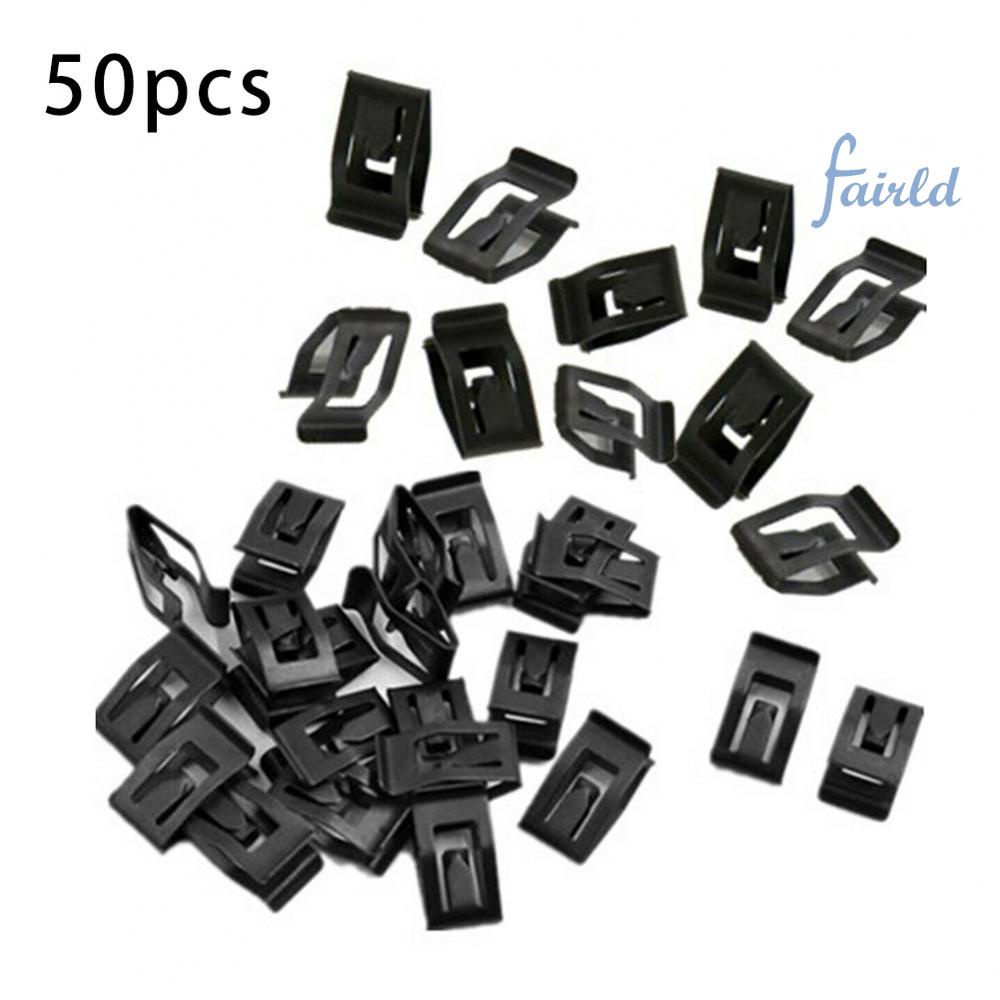 Bộ 50 Đinh Tán Bằng Kim Loại Màu Đen Cho Xe Hơi | BigBuy360 - bigbuy360.vn