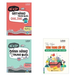Sách - Combo 3 Cuốn Bí Kíp Kinh Doanh Bằng Tiếng Trung