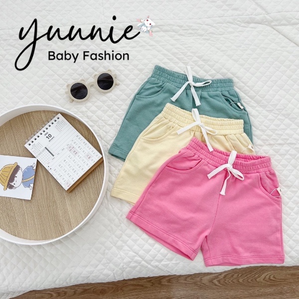 Quần short bé trai, bé gái, quần ngắn cotton năng động cho bé