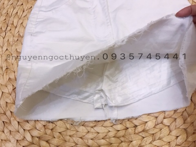 [ Mã WASTAPR giảm 10K đơn 50K] Chân váy kaki jean (lưng cao/có quần bên trong) | BigBuy360 - bigbuy360.vn