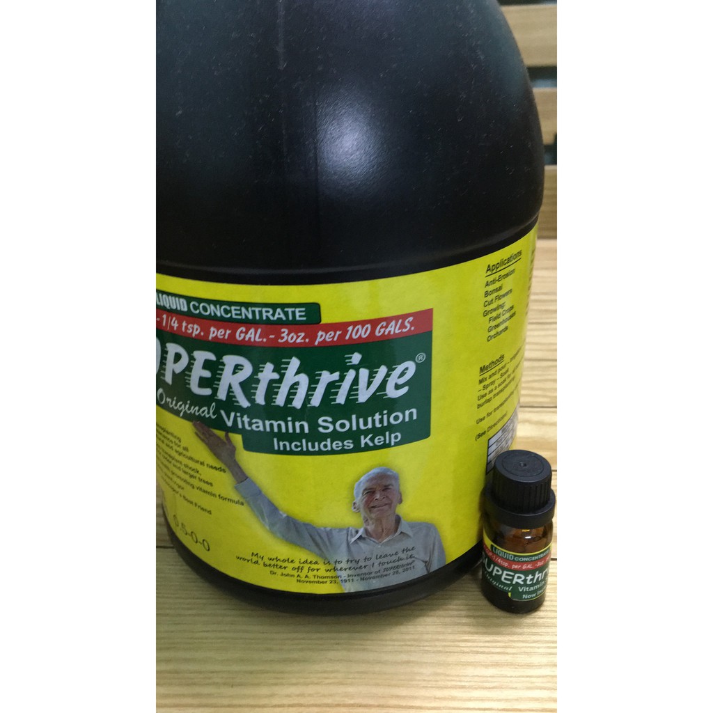 Sản phẩm superthrive lọ 10ml chăm sóc cây trồng