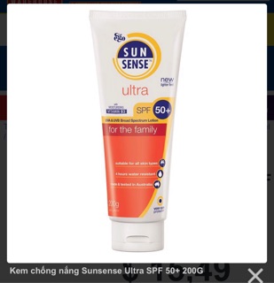 Kem chống nắng sunsense Ultra