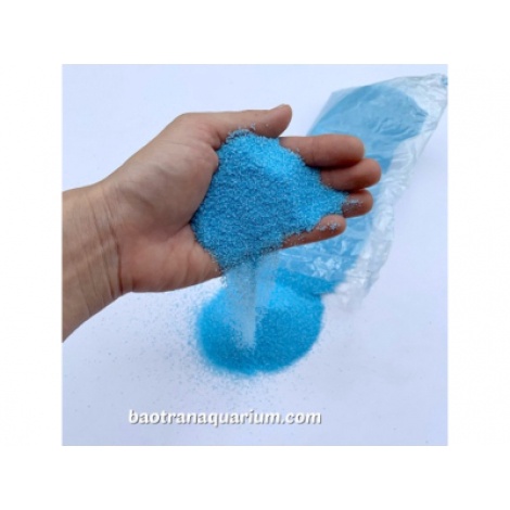 Cát xanh trang trí hồ cá  bao 1kg