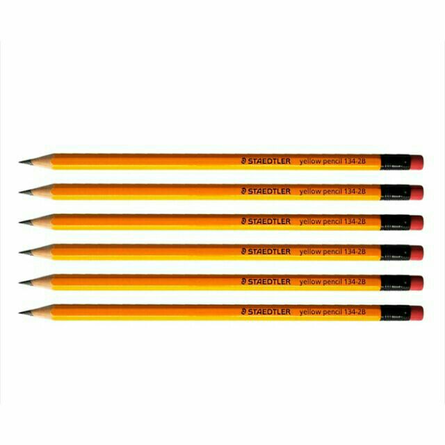 Hộp 12 bút chì Staedtler 2b chính hãng(bút chì Đức)