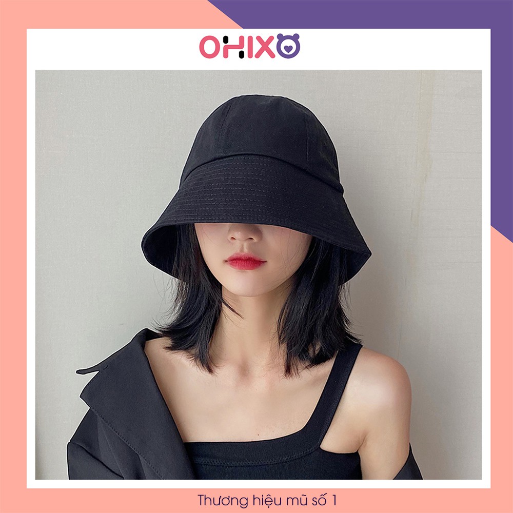 Mũ Bucket Nón Bucket Phong Cách Ulzzang Hàn Quốc OHIXO V03