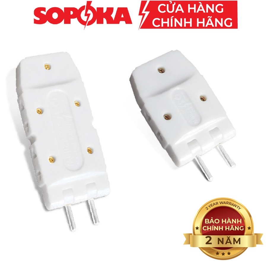 Ổ chia điện, đầu nối thông minh SOPOKA Q3T-Q5T chia 3 chia 5 siêu gọn, siêu tiết kiệm