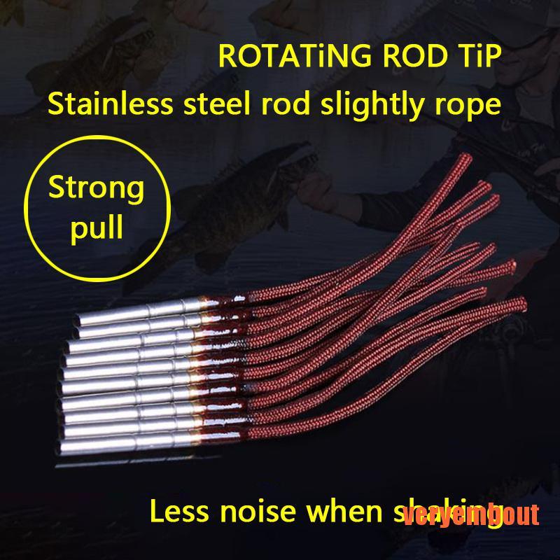 Bộ 10 Phụ Kiện Gắn Cần Câu Cá 0.8mm-2.2mm