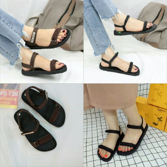 Sandal nữ quai ngang GIAVY | BigBuy360 - bigbuy360.vn