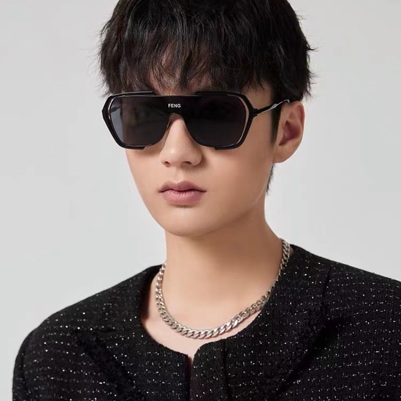 (KIQI-FASHION) COD Kính Mát Chống Tia UV Thời Trang Hàn Quốc