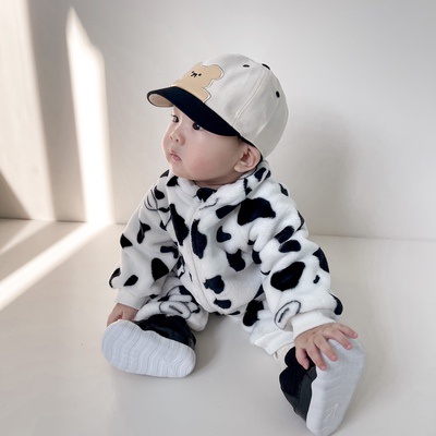 Mũ lưỡi trai da chống nắng họa tiết gấu dễ thương cho bé tùy chọn màu sắc