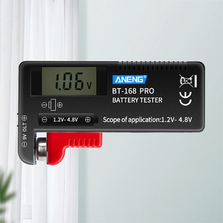 Thiết bị kiểm tra pin bt168 pro 9v 3.7v 1.5v aa aaa chuyên dụng