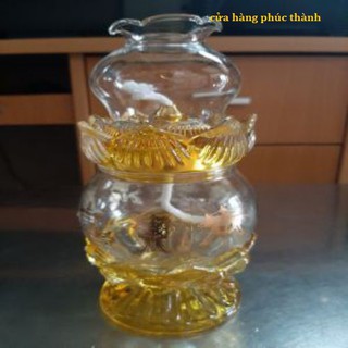 Đèn dầu hồ lô 15cm