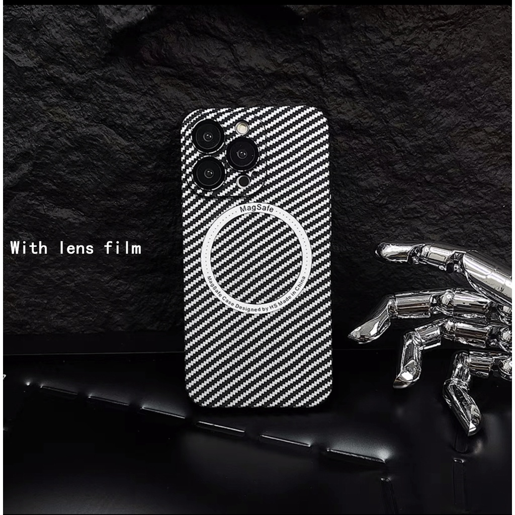 Ốp Lưng Sợi carbon Cho compatible for iPhone 13 pro max iPhone 12 pro max case