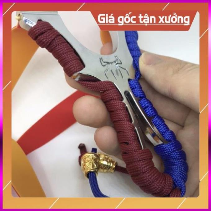 ⭐   Ná Cao Su Nhện Vít Ốc Inox - Mua 2 Ná Tặng 1 Dây , Dây Dẹp 1.2mm Chuẩn Như Ảnh