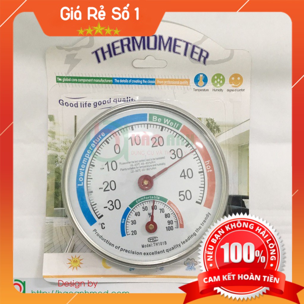 (Tbyt Hào Anh)Nhiệt ẩm kế THERMOMETER TH101 sản phẩm dành cho gia đình giá rẻ nhất 2019