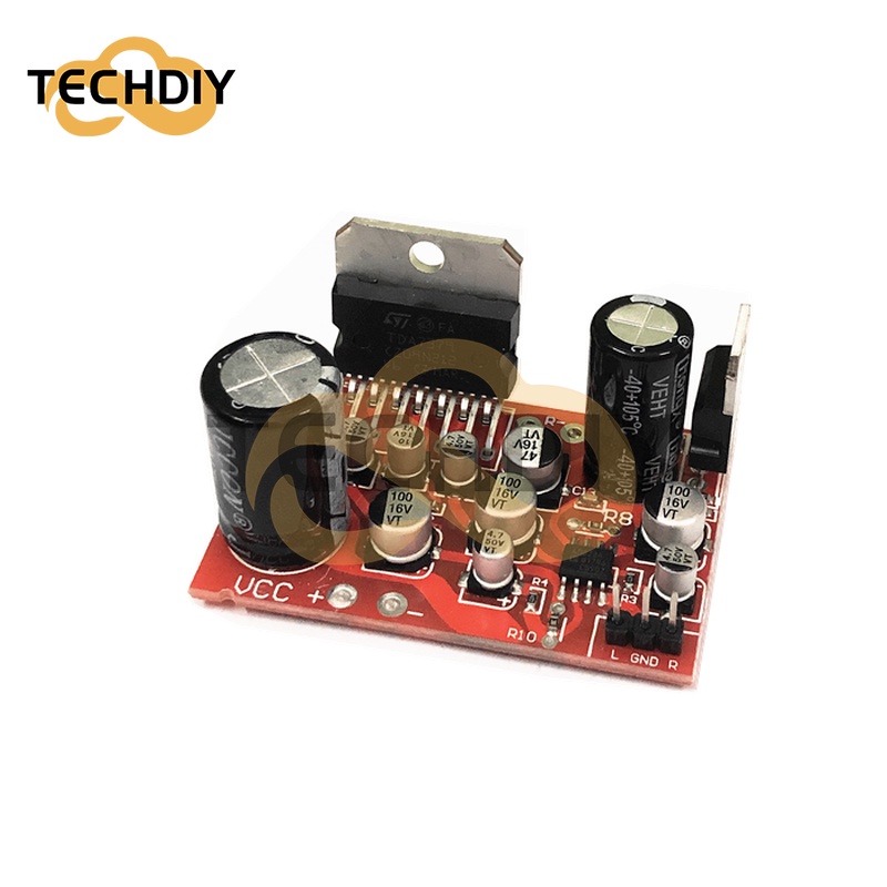 Bảng Mạch Khuếch Đại Âm Thanh TDA7379 + Hiệu Ứng Khuếch Đại NE5532 AD828 TDA7377