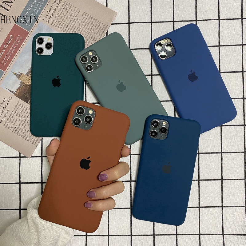 Case for iPhone 11pro XS MAX XR i8Plus i7 i6 i6s Liquid silicone case for mobile phone | BigBuy360 - bigbuy360.vn