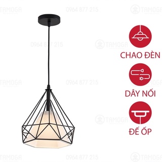 Đèn thả kim cương CỠ 380mm 6527/380/1 DT 6527