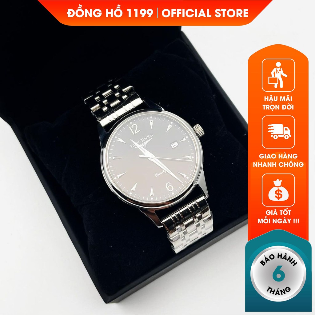 Đồng hồ nam dây thép cao cấp chống nước chống xước tuyệt đối sang trọng lịch lãm bảo hành 6 tháng 6284.YT - 1199 Watches | BigBuy360 - bigbuy360.vn
