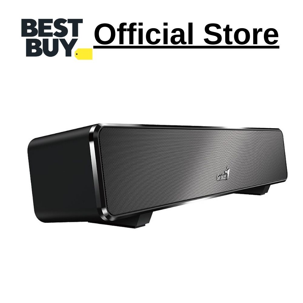 Loa SoundBar 100 Âm Thanh Vòm Sống Động Phong Cách Rạp Phim - Chính Hãng GENIUS - Dùng cho PC, Laptop