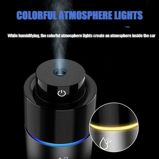 S Aroma Diffuser Car Air Humidifier Dual USB Charger Purifier Aromatherapy Mist 『scool vn 』