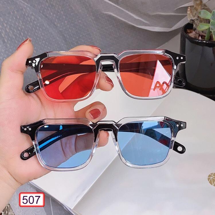 Mắt Kính 2 Chấm Viền Trong Suốt STYLE KPOP K507 Nhiều Màu Hot Trend | BigBuy360 - bigbuy360.vn
