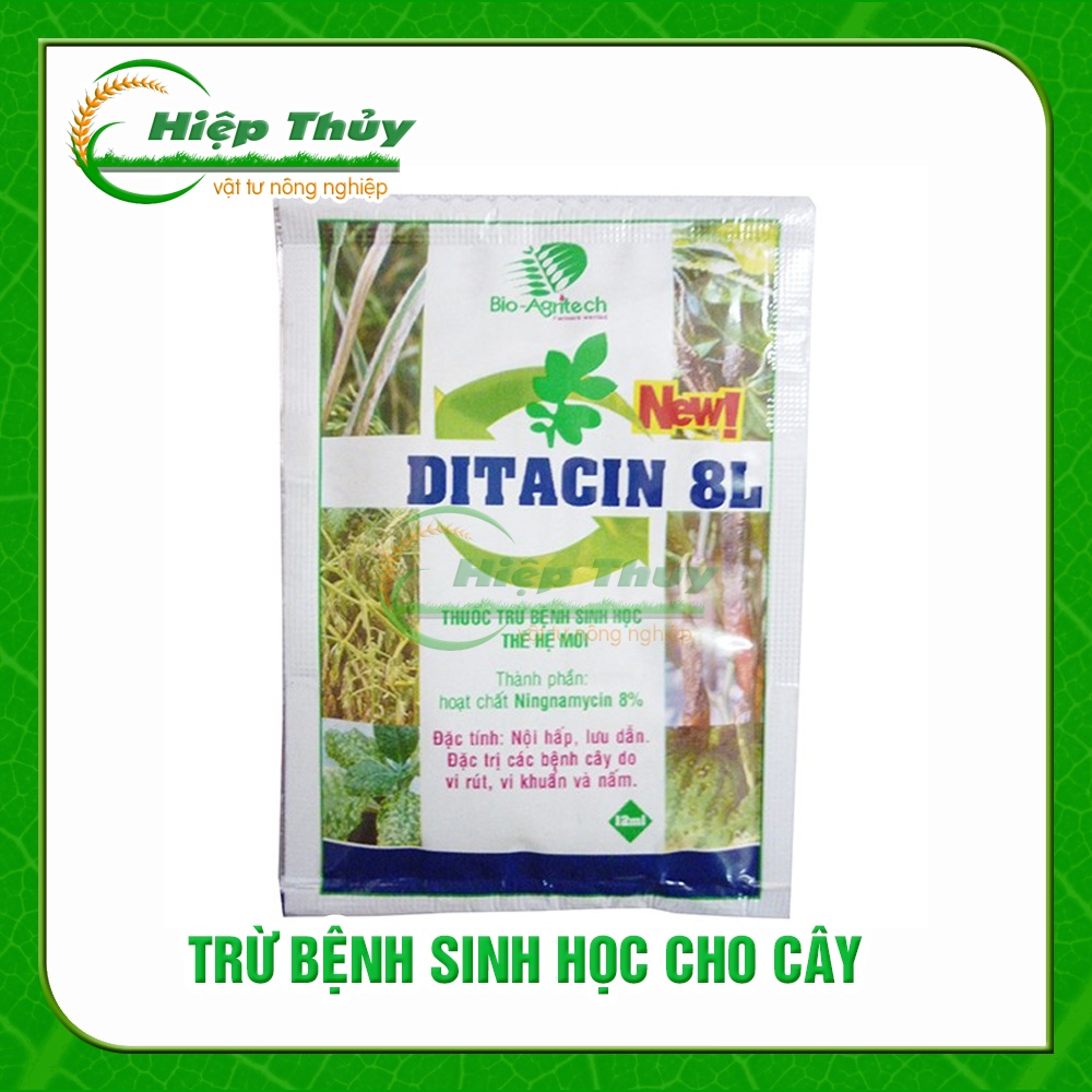 Thuốc Trừ Bệnh Sinh Học Ditacin 8Sl (Gói 12Ml) Thế Hệ Mới
