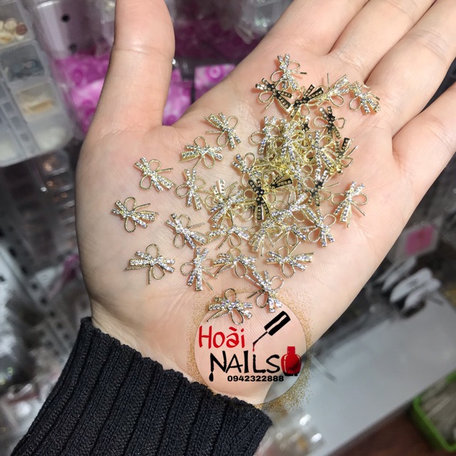 Nơ đá quốc dân (10c) - Phụ kiện Nail