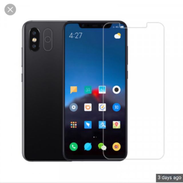 Kính cường lực xiaomi Mi8 /Mi8 SE trong suốt ( bộ 3 kính )