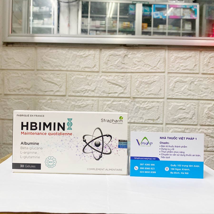 Viên Uống HBIMIN Hỗ Trợ Tăng Cường Chức Năng Gan, Giải Độc Gan