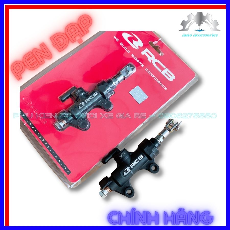 CHÍNH HÃNG RCB 100% - PEN ĐẠP THẮNG ĐĨA SAU Racingboy (RCB). Sử dụng TẤT CẢ các dòng xe Côn &amp; Xe Số lên Thắng Đĩa Sau