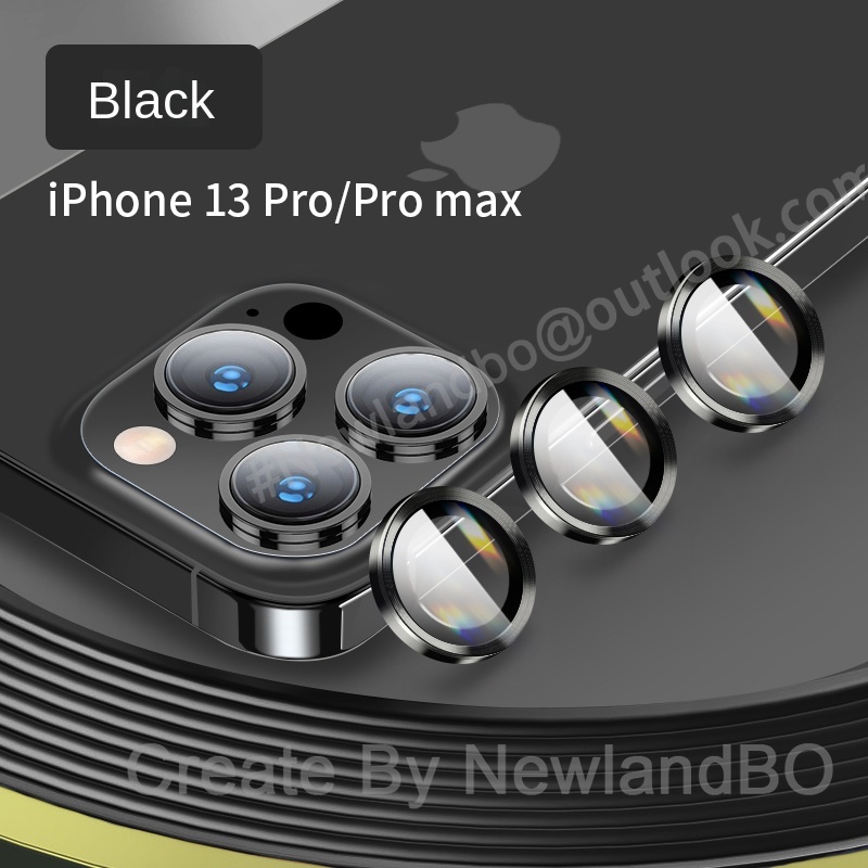 Miếng Dán Cường Lực 3D Bảo Vệ Camera Sau Cho iPhone3ProMax 13Pro 13Mini
