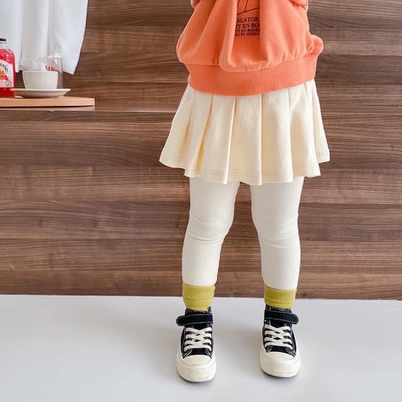 Quần váy bé gái, legging váy siêu xinh, mềm mại hàng Quảng Châu Cao cấp