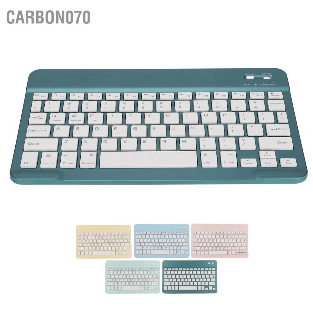 [Hàng Sẵn] Bàn Phím Bluetooth Không Dây Mini Cho PC【Carbon070】