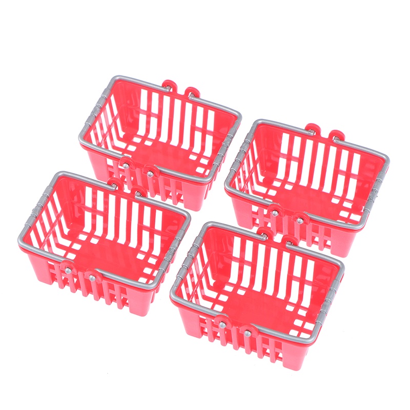 Mô Hình Giỏ Mua Sắm Mini Trang Trí Nhà Búp Bê