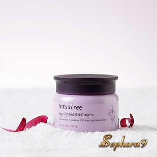 [Mới 2019] Kem dưỡng Innisfree Jeju Orchid Gel Cream chiết xuất hoa lan tím 50ml