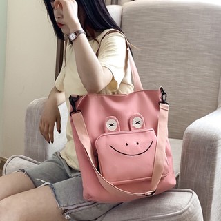 Túi Tote Sinh Viên Ếch Cười