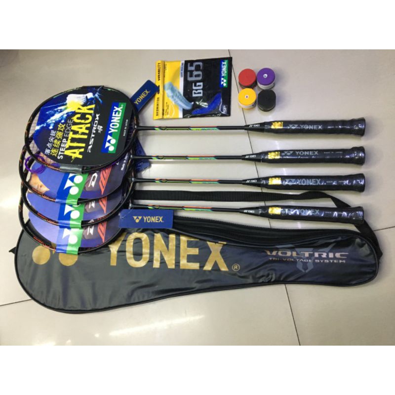 vợt cầu lông Yonex khung cacbon DUORA 10 (tặng lưới đan sẵn trên khung+cuốn cán+túi đựng)