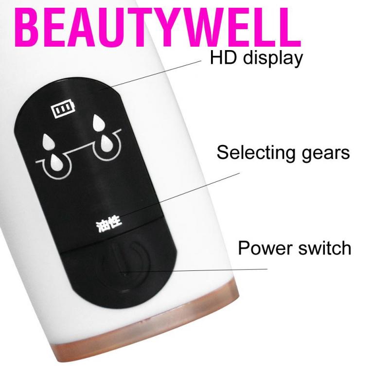 Beautywell Facial Pore Cleanser Electric Remove Blackheads Pimples Skin Beauty Massage Instrument