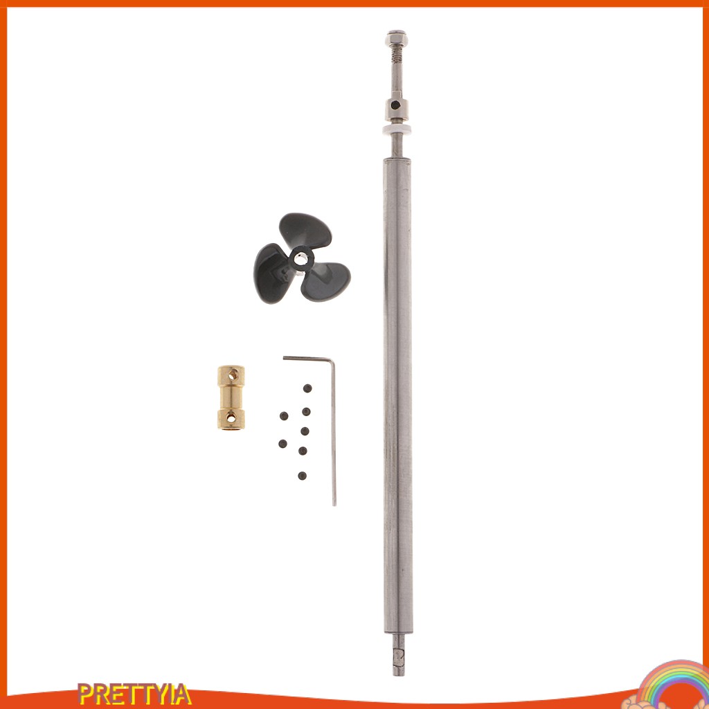 Bộ Trục Thuyền Điều Khiển Từ Xa 4mm + Tay Áo + Khớp Nối Thông Dụng