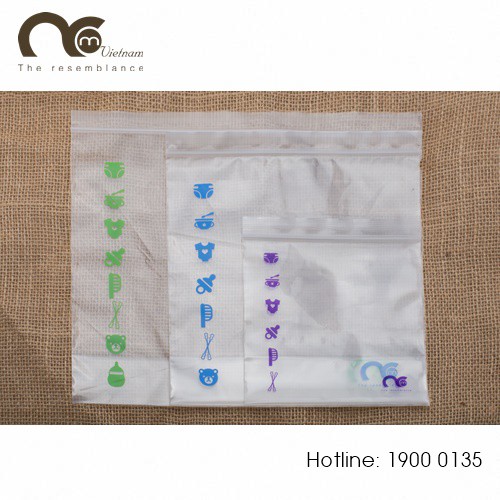 Túi vô trùng có khóa kéo Mamachi - 20 túi/ hộp