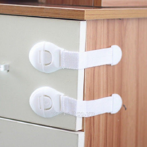 [Hỏa Tốc HN] Khóa ngăn kéo, tủ lạnh trẻ em Nội địa Nhật Bản
