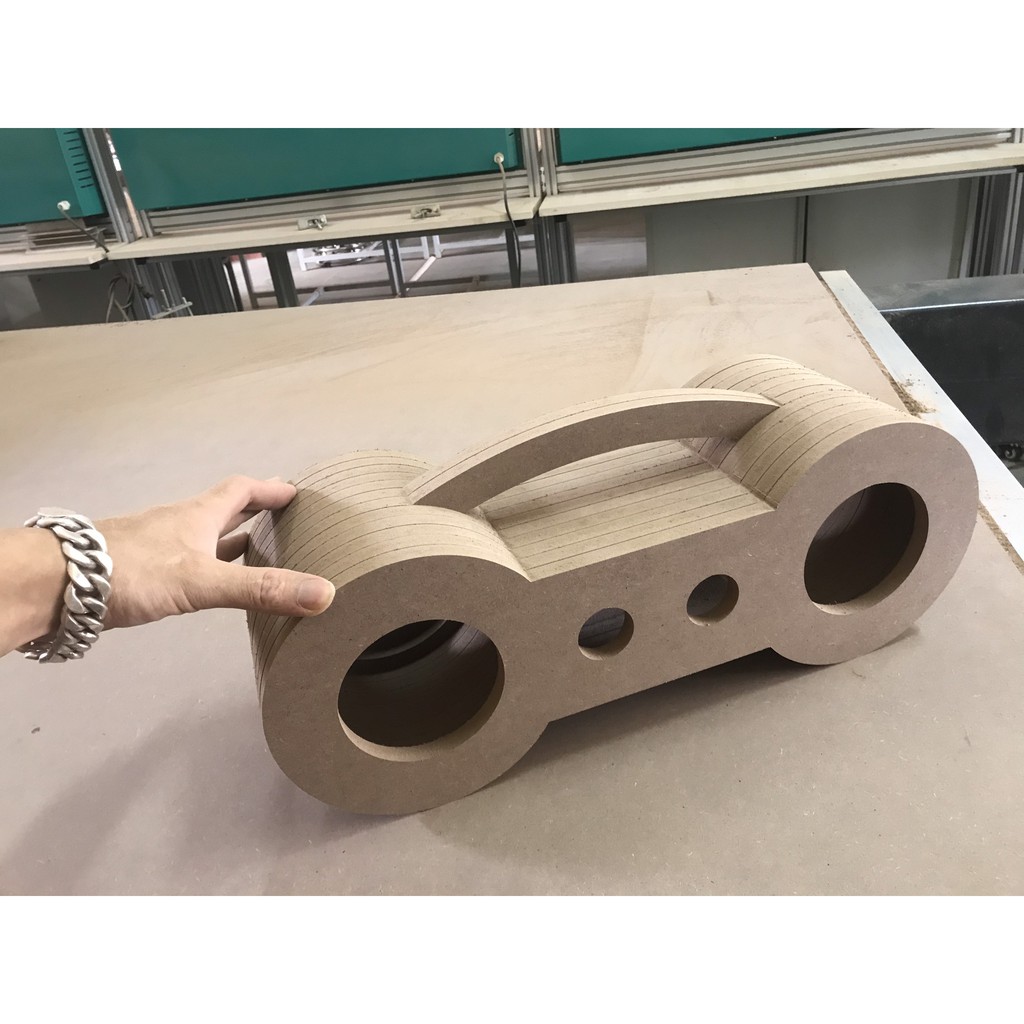 3kg Loa bluetooth DIY loại gỗ ghép nguyên khối, hình dạng tùy ý