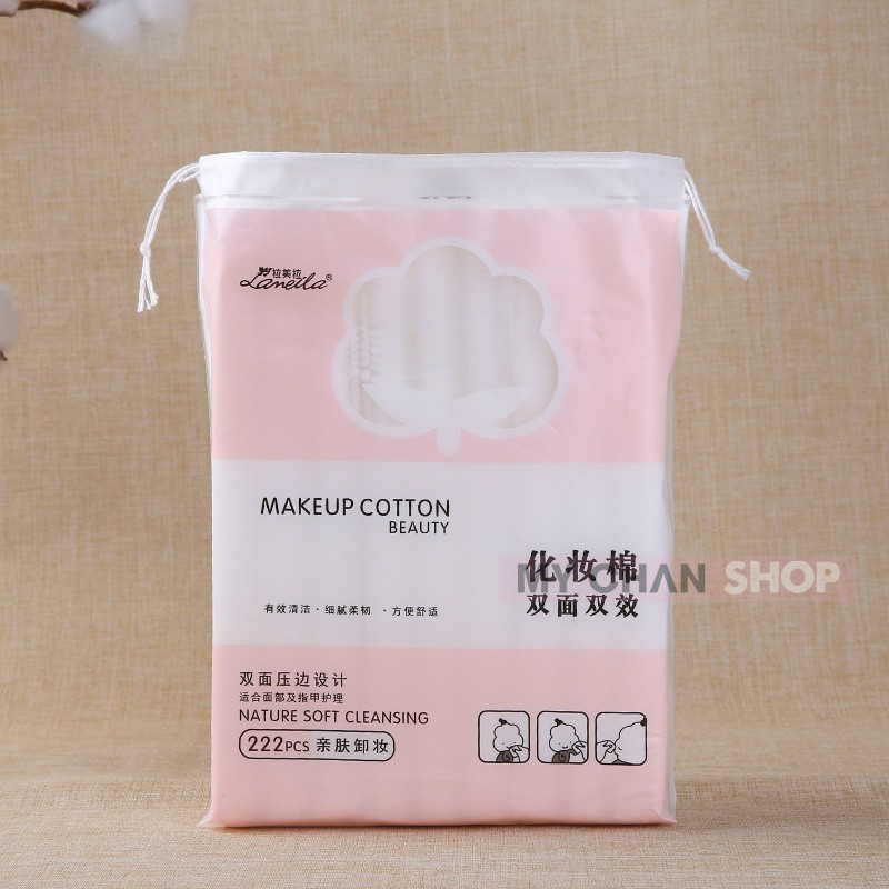Bông Tẩy Trang Cotton Pads 222 miếng 3 Lớp | BigBuy360 - bigbuy360.vn