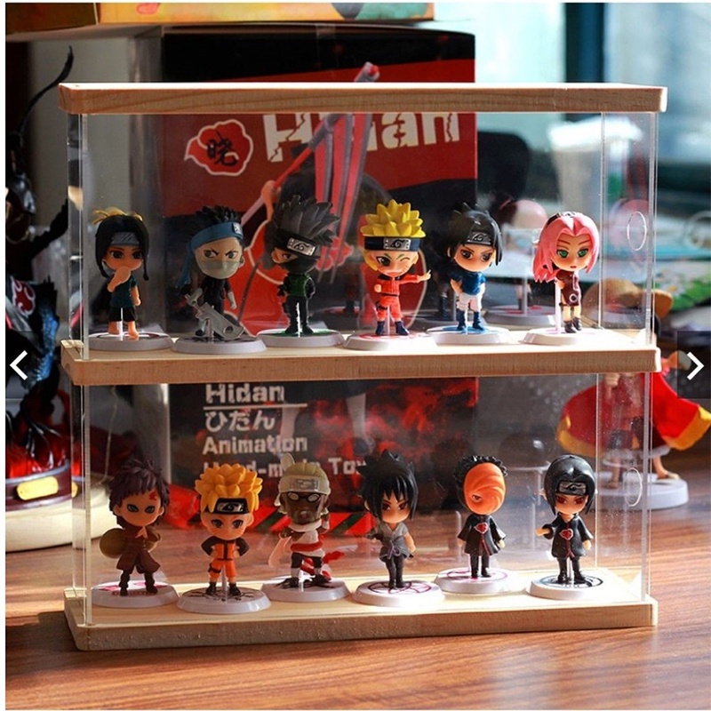 Set 6 / 12 Mô Hình Nhân Vật Phim Hoạt Hình Naruto Bằng PVC