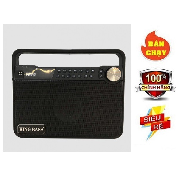 Loa karaoke mini di động Kingbass Q7, Loa kéo bluetooth hát karaoke gia đình âm thanh cực hay + Tặng 1 micro