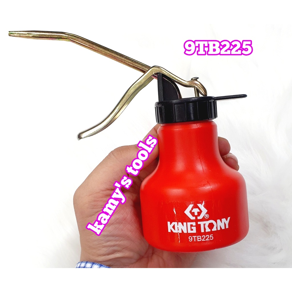 Bình châm nhớt nhựa Kingtony 225ml model 9TB225, bình xịt dầu nhớt bơm nhớt