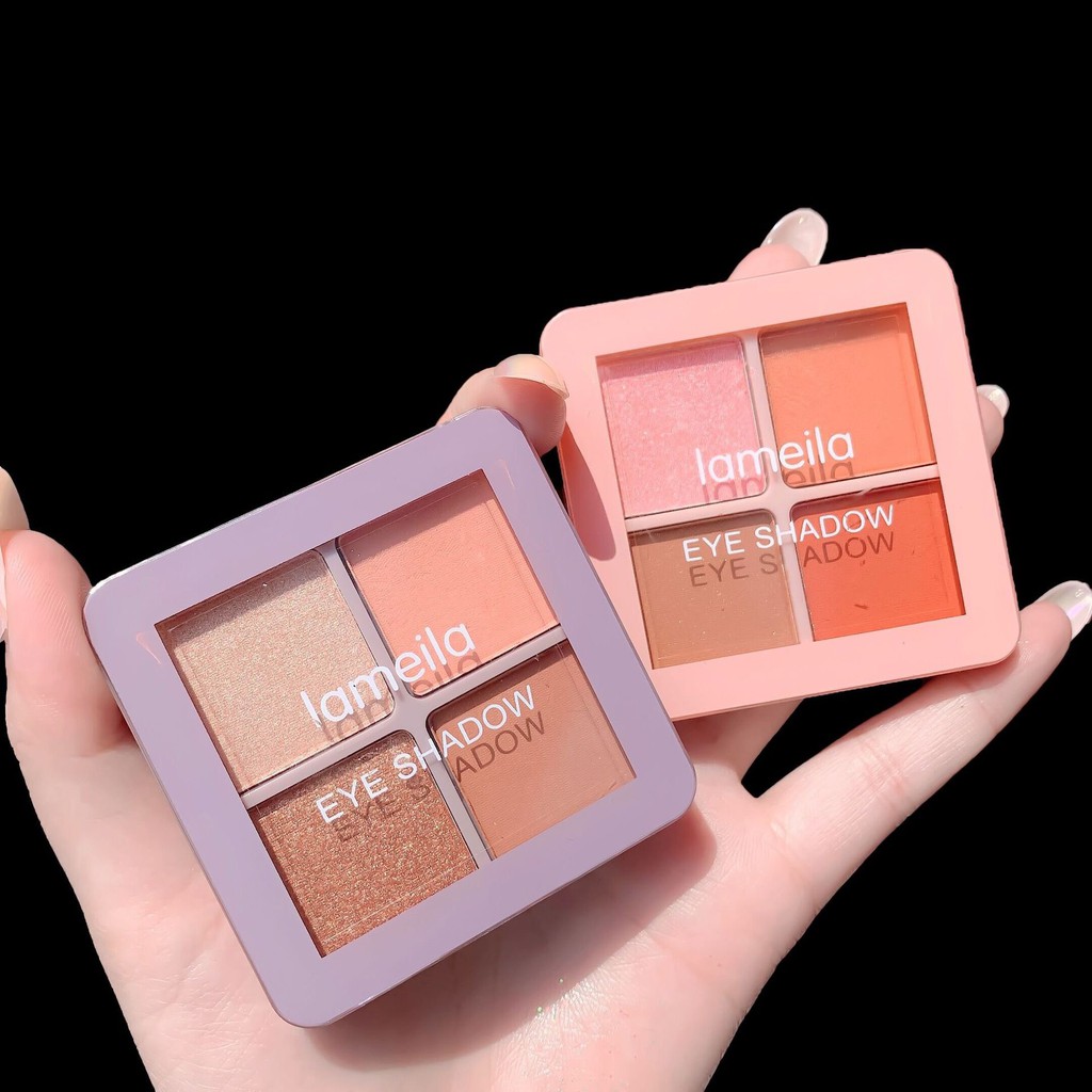 Phấn Mắt 4 Ô Lameila 5086 Hội Hoạ EYESHADOW Nội Địa Chính Hãng