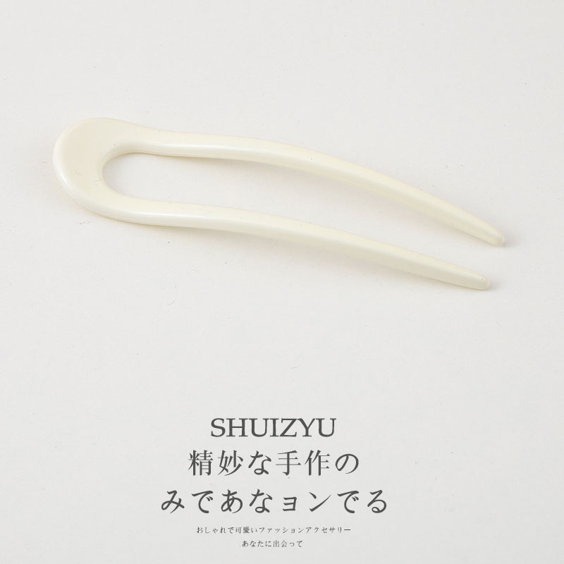 Lược Cài Tóc Chữ U Thiết Kế Đơn Giản Phong Cách Hàn Quốc Cho Nữ